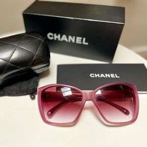 Authentic Chanel Sunglasses — Style 5203 in Pink